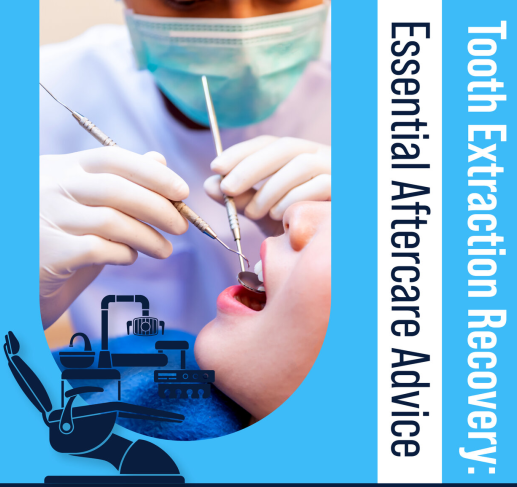 Read more about the article Tooth Extraction Recovery: Essential Aftercare Advice – Infographic