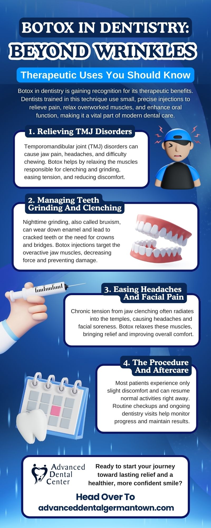 Botox In Dentistry: Beyond Wrinkles – Therapeutic Uses You Should Know