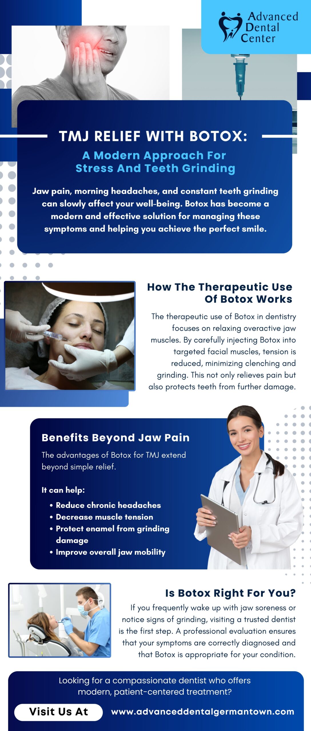 TMJ Relief With Botox: A Modern Approach For Stress And Teeth Grinding