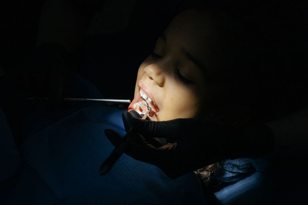 a child molar checkup