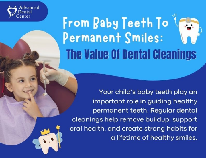 Read more about the article From Baby Teeth To Permanent Smiles: The Value Of Dental Cleanings
